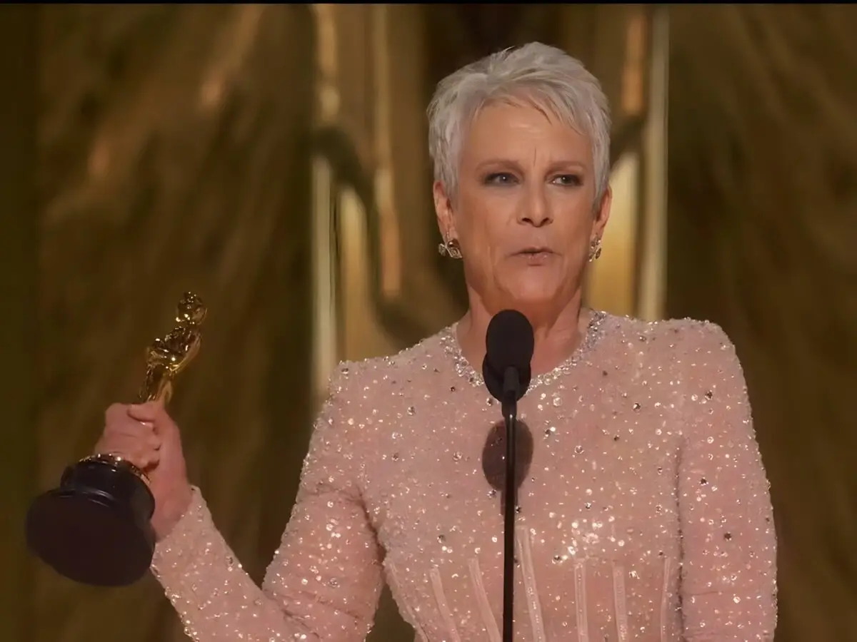 Le vainqueur classique des Oscars, Jamie Lee Curtis, avait peur de voir: je me couvrirais mes oreilles, je ferme les yeux