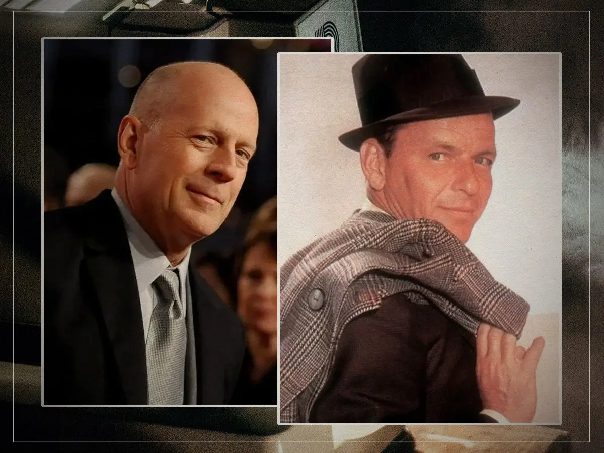 A cooperação esquecida de Bruce Willis com Frank Sinatra: eu tenho que me apegar ao conjunto
