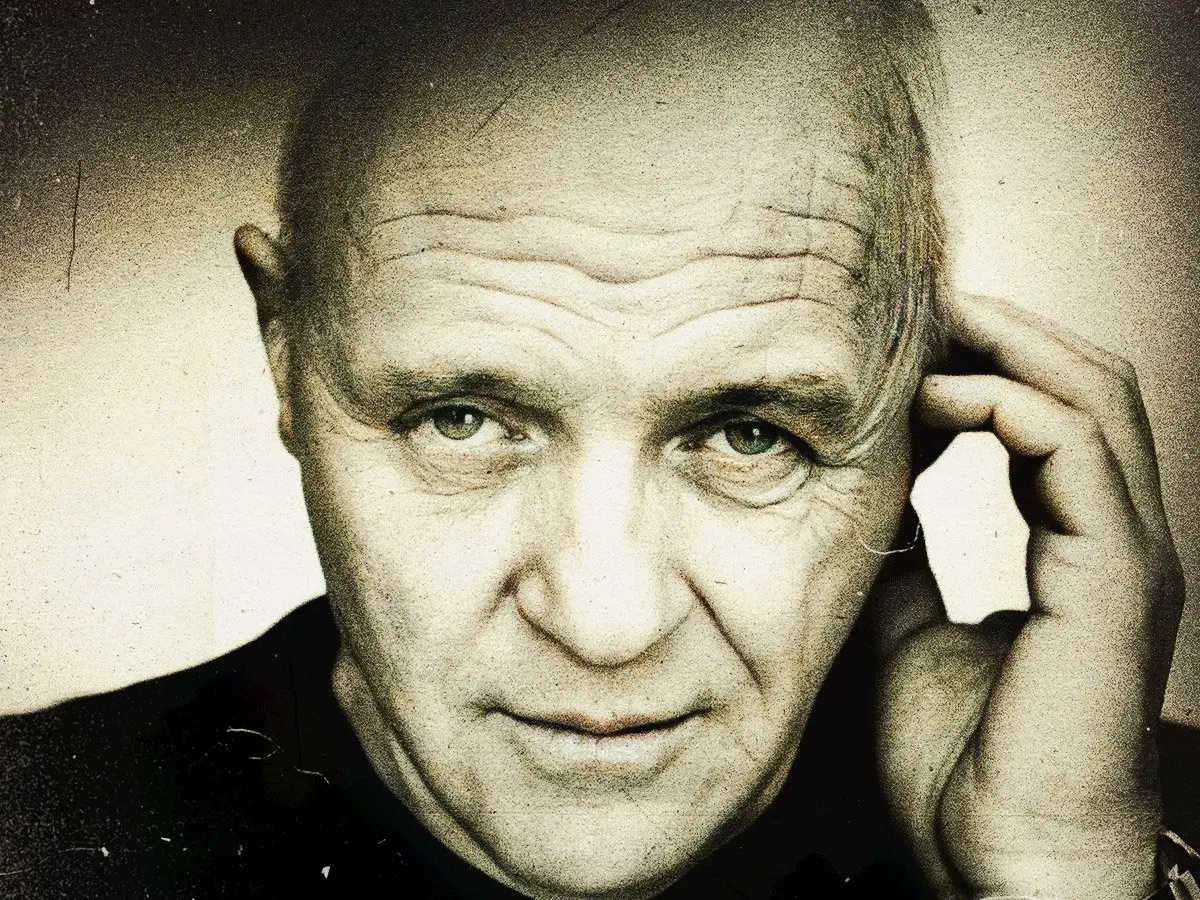 O co-protagonista foi determinado por Anthony Hopkins: ele tremeu e nervoso