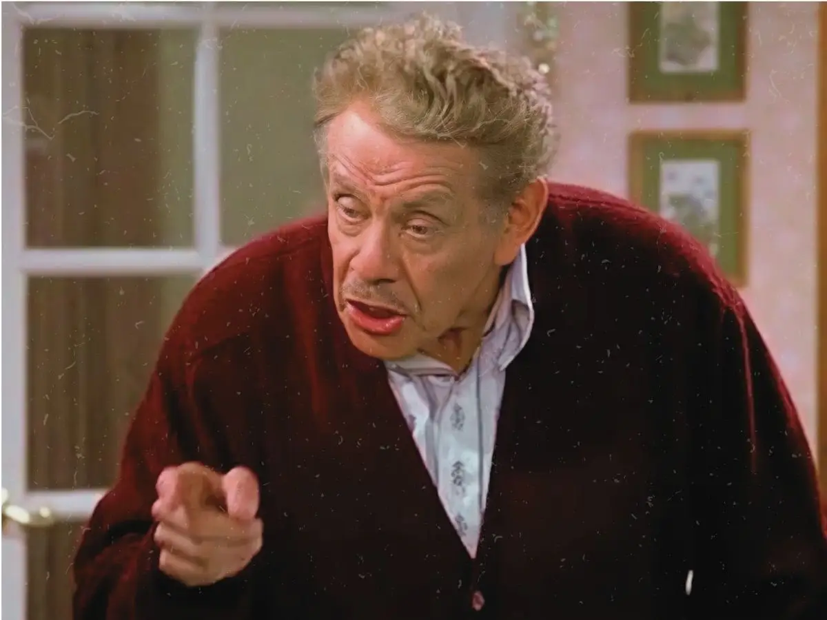 Como Jerry Stiller, ele se tornou um gênio aleatório para Seinfeld: ele se desculpou