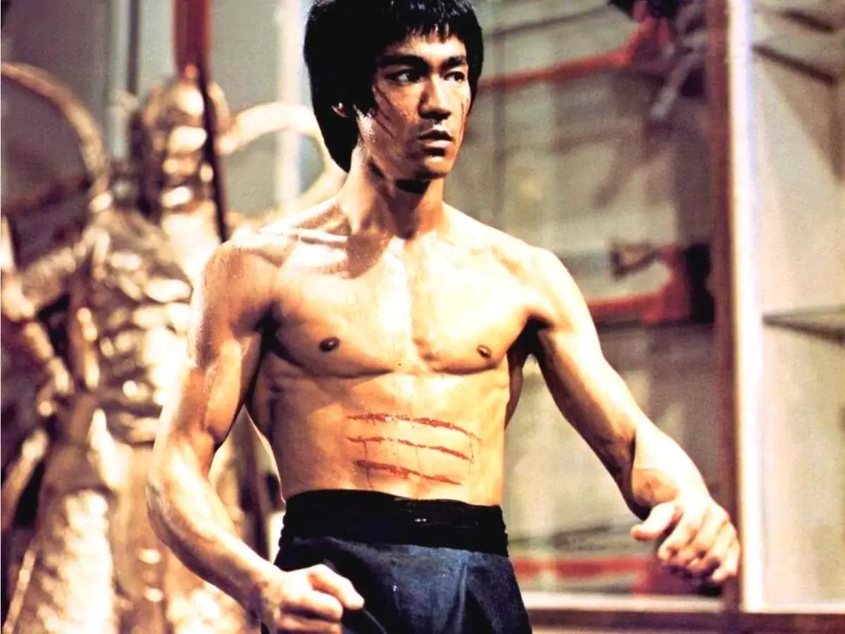 O momento chocante, um outro desafio de Bruce Lee para uma luta