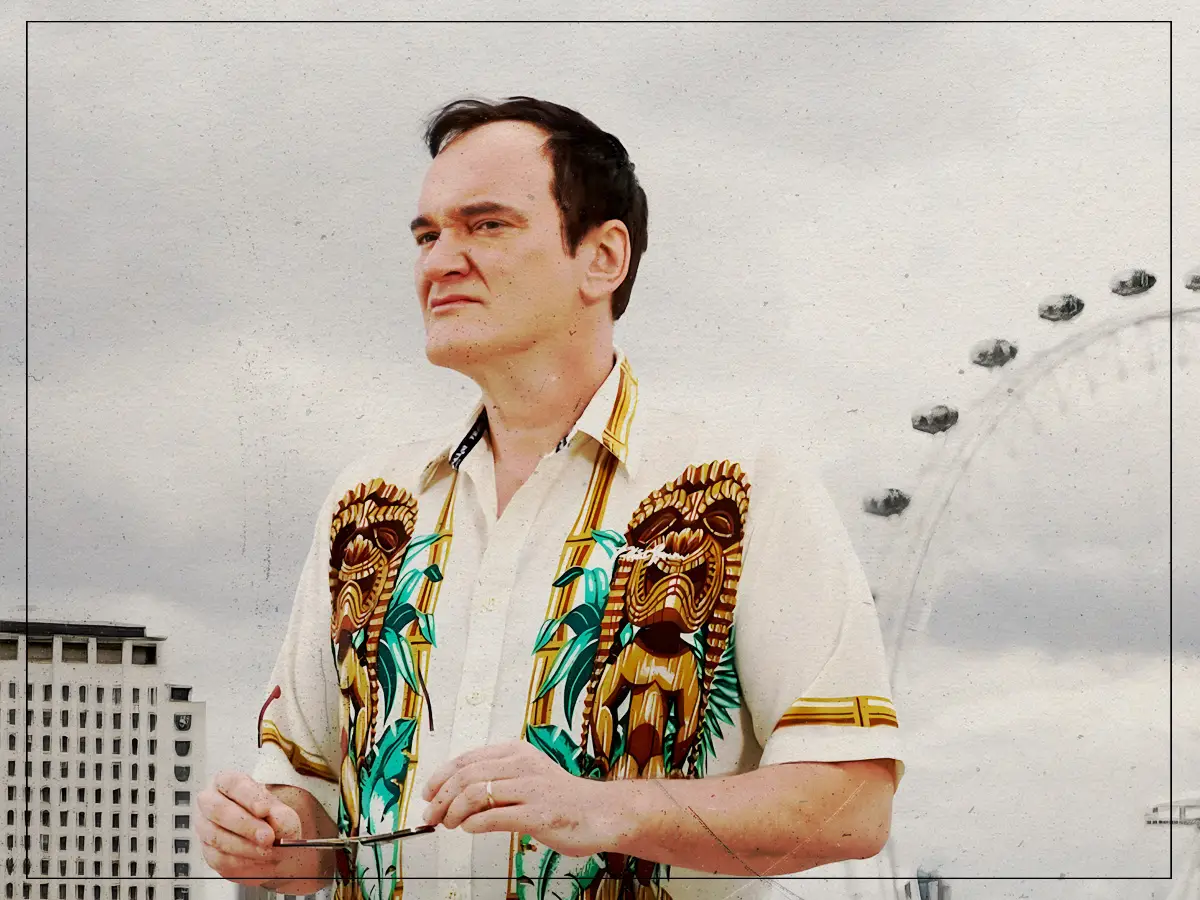 A única vez que Quentin Tarantino no set perdeu o suporte: eu estava cansado de fazer a porra do filme