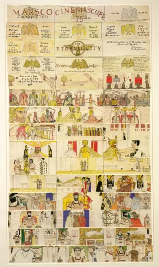 Los increíbles guiones gráficos creados por un Martin Scorsese de 11 años