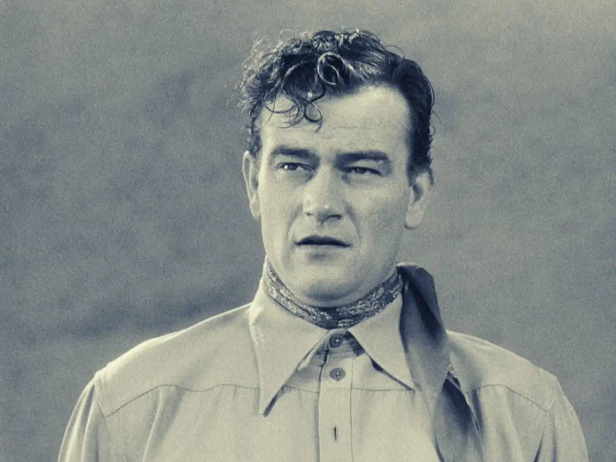 O filme John Wayne estava chantageando nas filmagens: Making West One First First