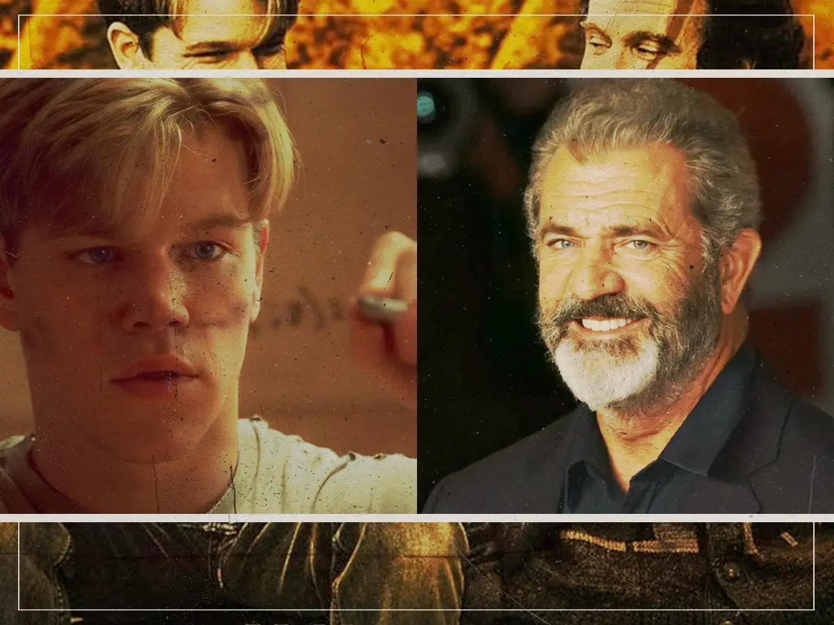 Como Matt Damon Mel Gibson, ele convenceu a não orientar a boa vontade