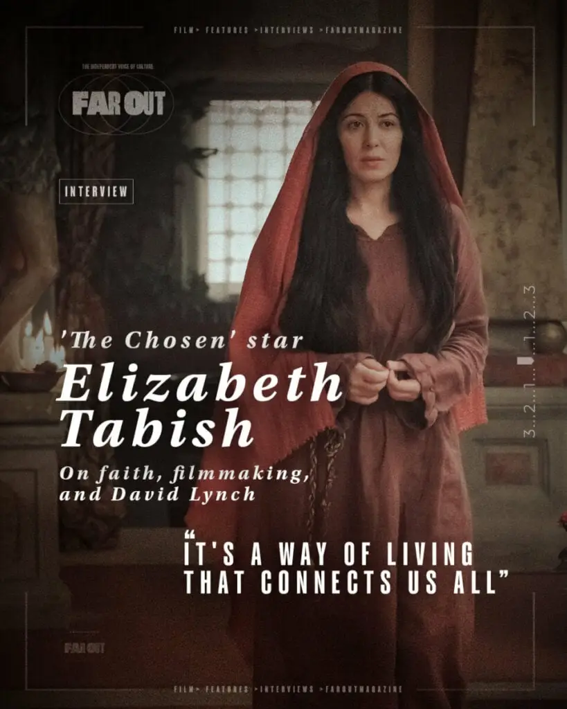 Es una forma de vida que nos conecta a todos: la estrella de The Eleged Elizabeth Tabish sobre la fe, el cine y David Lynch