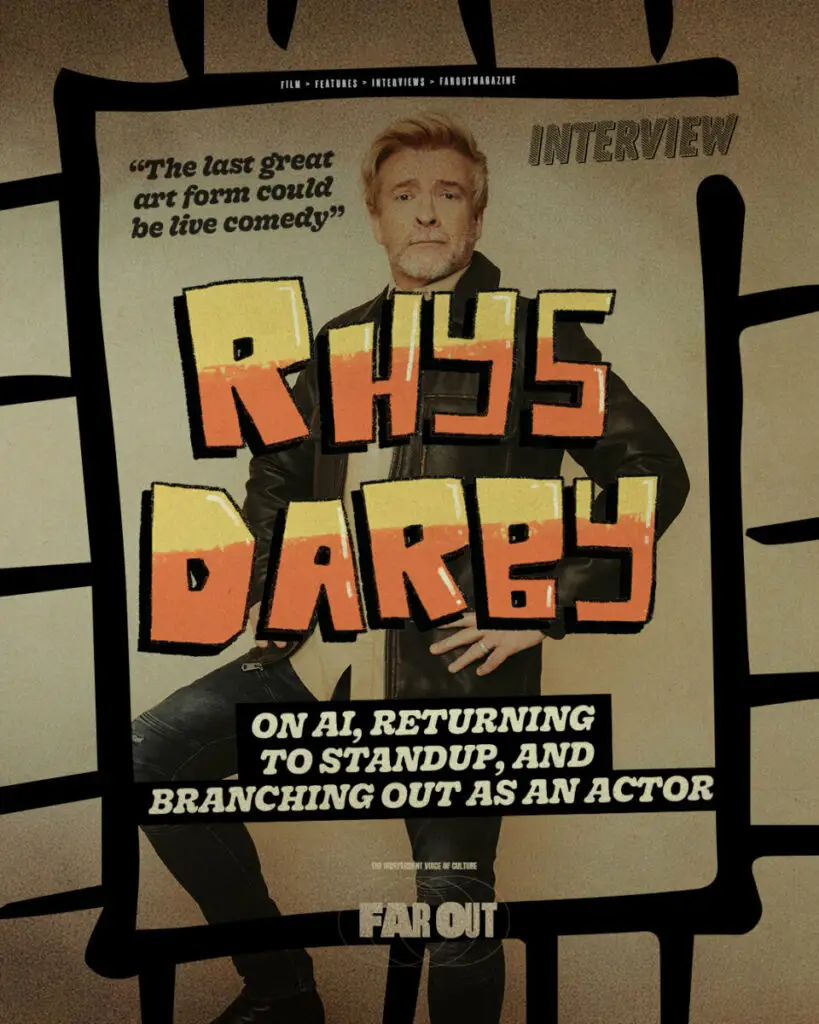 A última grande forma de arte pode ser uma comédia ao vivo: Rhys Darby em Ki, que se levanta e é baseado como ator