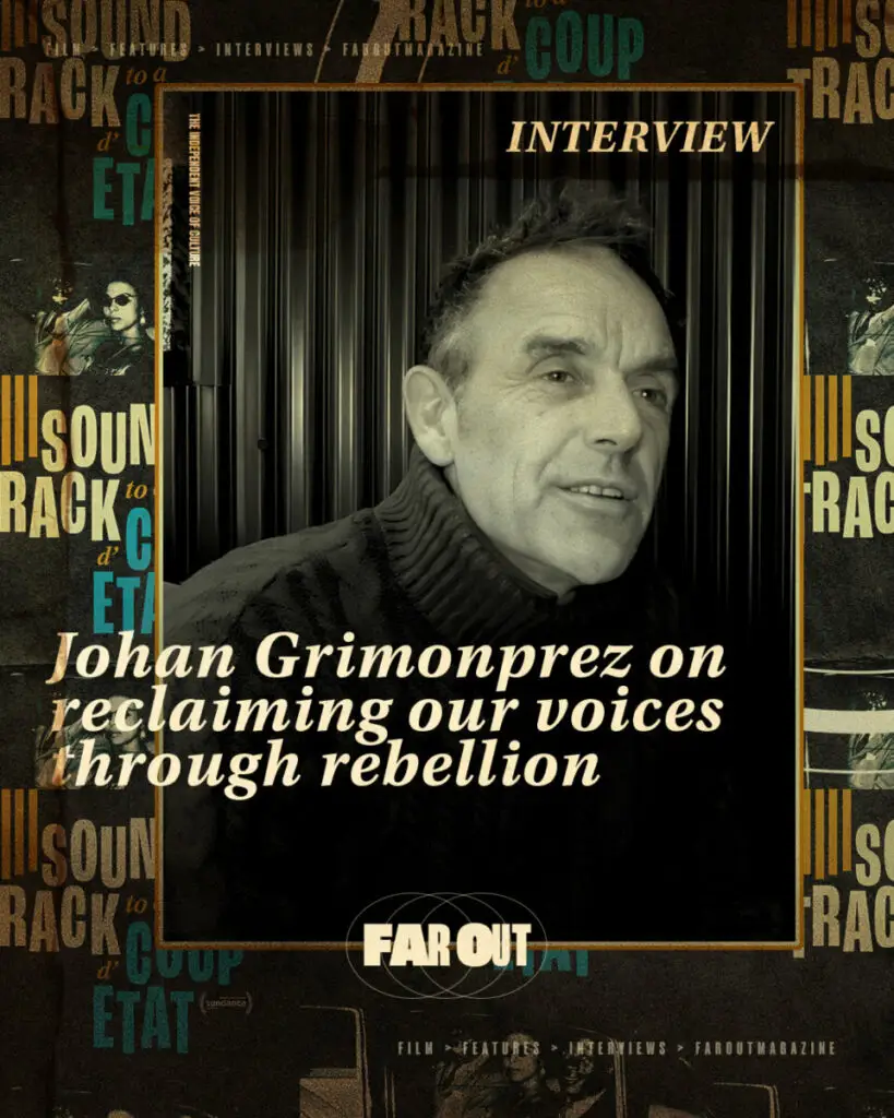 Johan Gimonprez quando afirma que nossas vozes de ribellion: a comparação é necessária