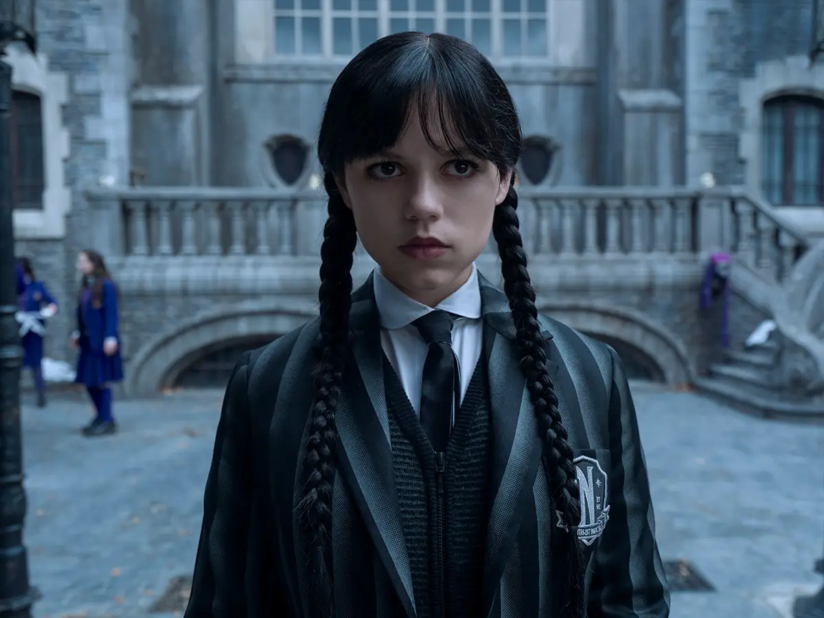 Dê uma olhada em Jenna Ortega Star no trailer da segunda temporada de Netflix na quarta -feira