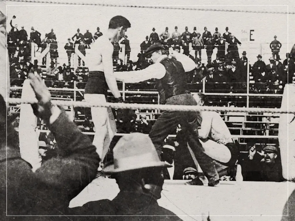 Qual foi o primeiro filme de boxe?