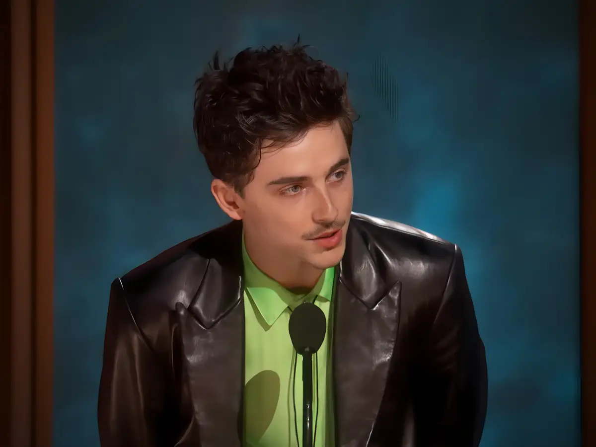 Timothée Chalamet hace que la historia con la victoria de los premios SAG: quiero ser uno de los grandes