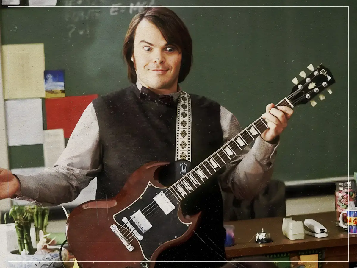 Jack Black Paper está mais perto de mim e preferiu meu coração