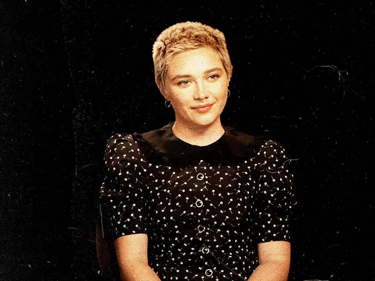 Quando Florence Pugh foi chutado na bandeja de gado com os pés: eu estava na lama com o rosto para baixo