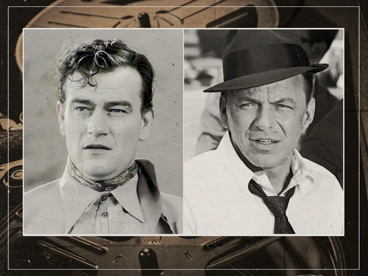 La razón de la fea enemistad de John Wayne y Frank Sinatra