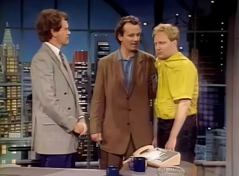 Cuando Bill Murray golpeó a un Heckler en el show de David Letterman