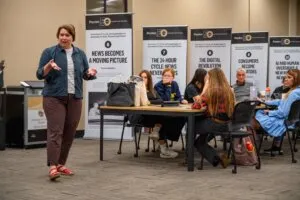 El 'Día de Poynter' marca el 50 aniversario del Instituto Poynter reúne a sus partidarios' width='965' height='643' title=