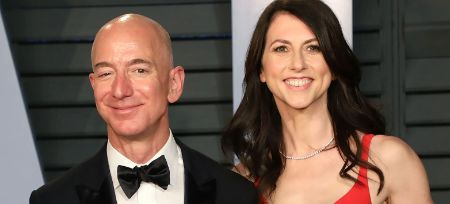 Jeff Bezos y su ex esposa MacKenzie Scott