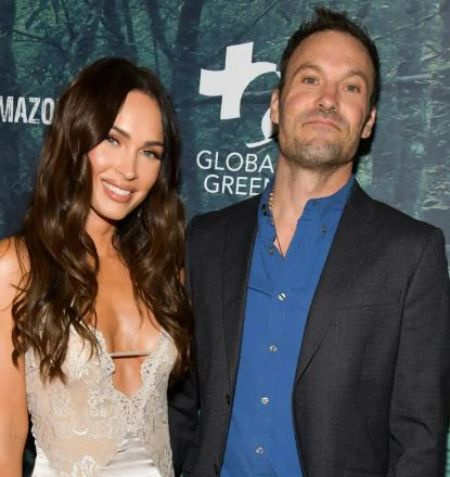 La actriz Megan Fox con su exmarido Brian Green.