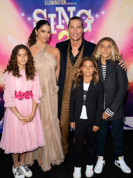 Matthew McConaughey a 3 enfants