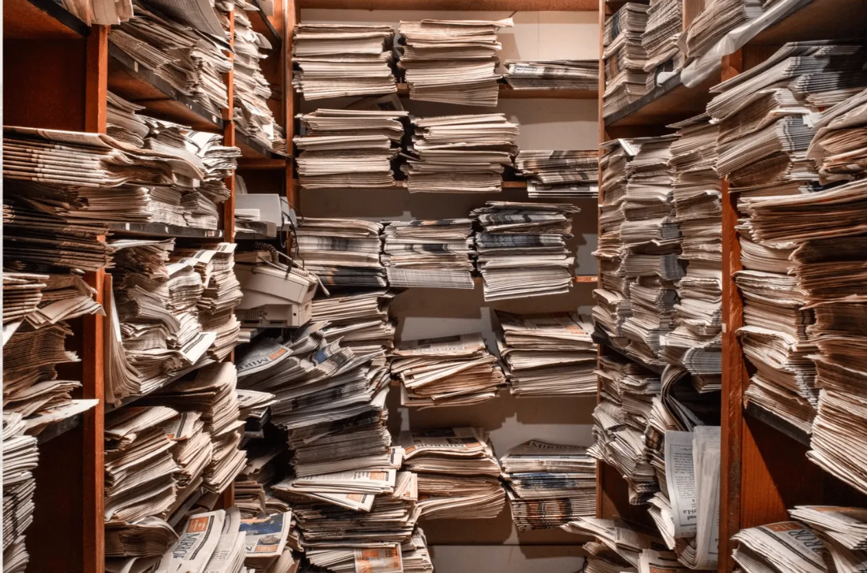 Este fotógrafo está documentando redações de jornais antigos enquanto eles ainda existem' width='1262' height='834' title=