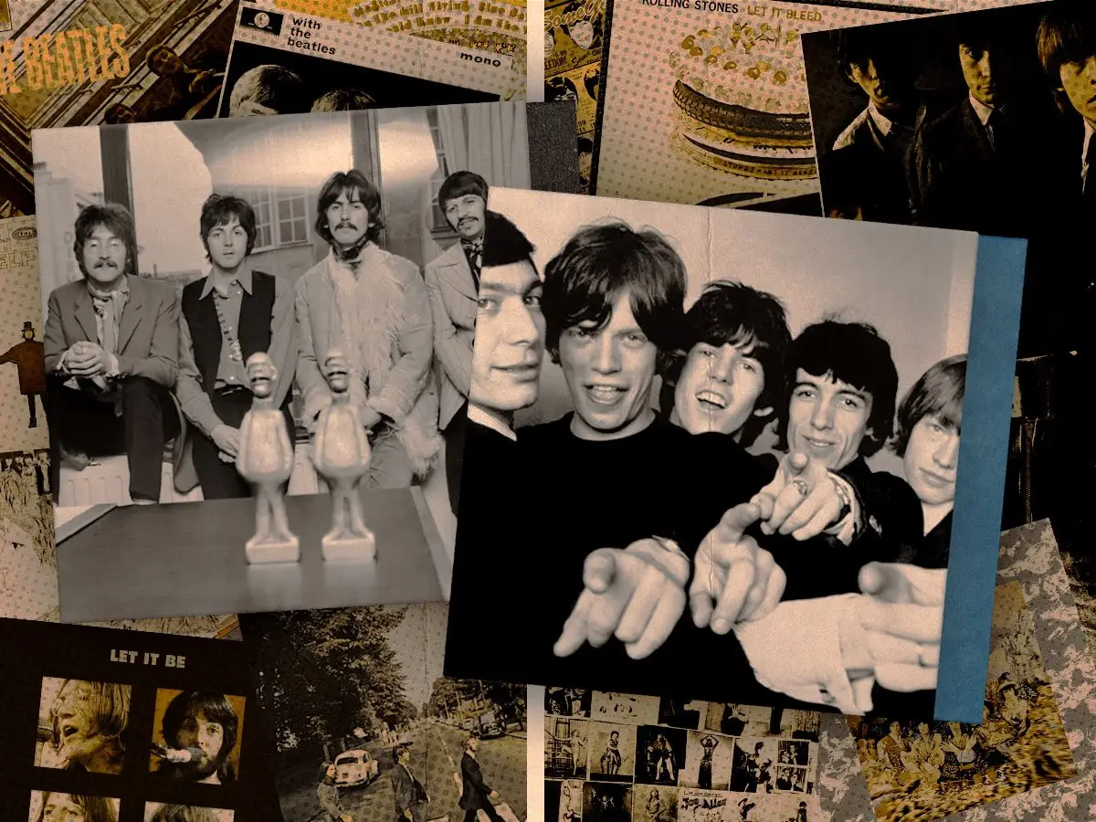 ¿Los Rolling Stones alguna vez vencieron a los Beatles en las listas?