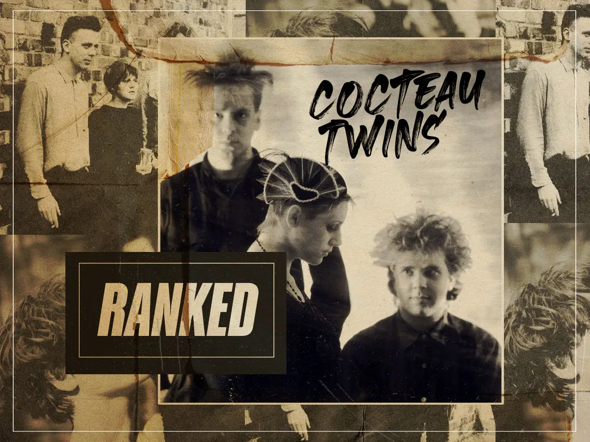 Cada álbum Cocteau Twins está vestido