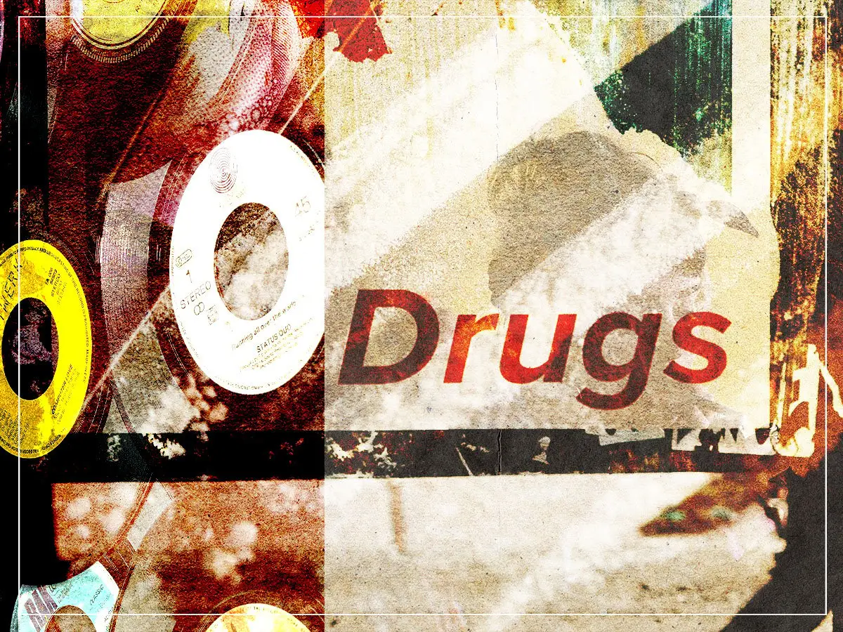 Por que as drogas estavam irrevogavelmente casadas com o rock'n'roll?