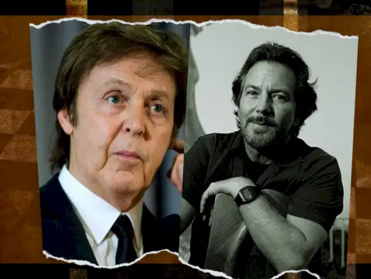 La conmovedora primera experiencia de Eddie Vedder al conocer a Paul McCartney