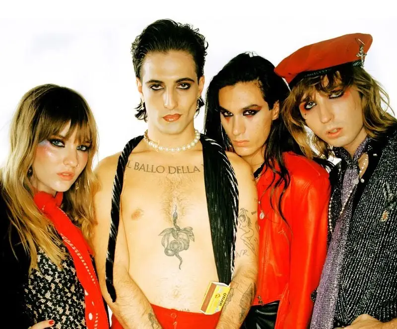 Måneskin Clean and Records no novo álbum chato Rush!
