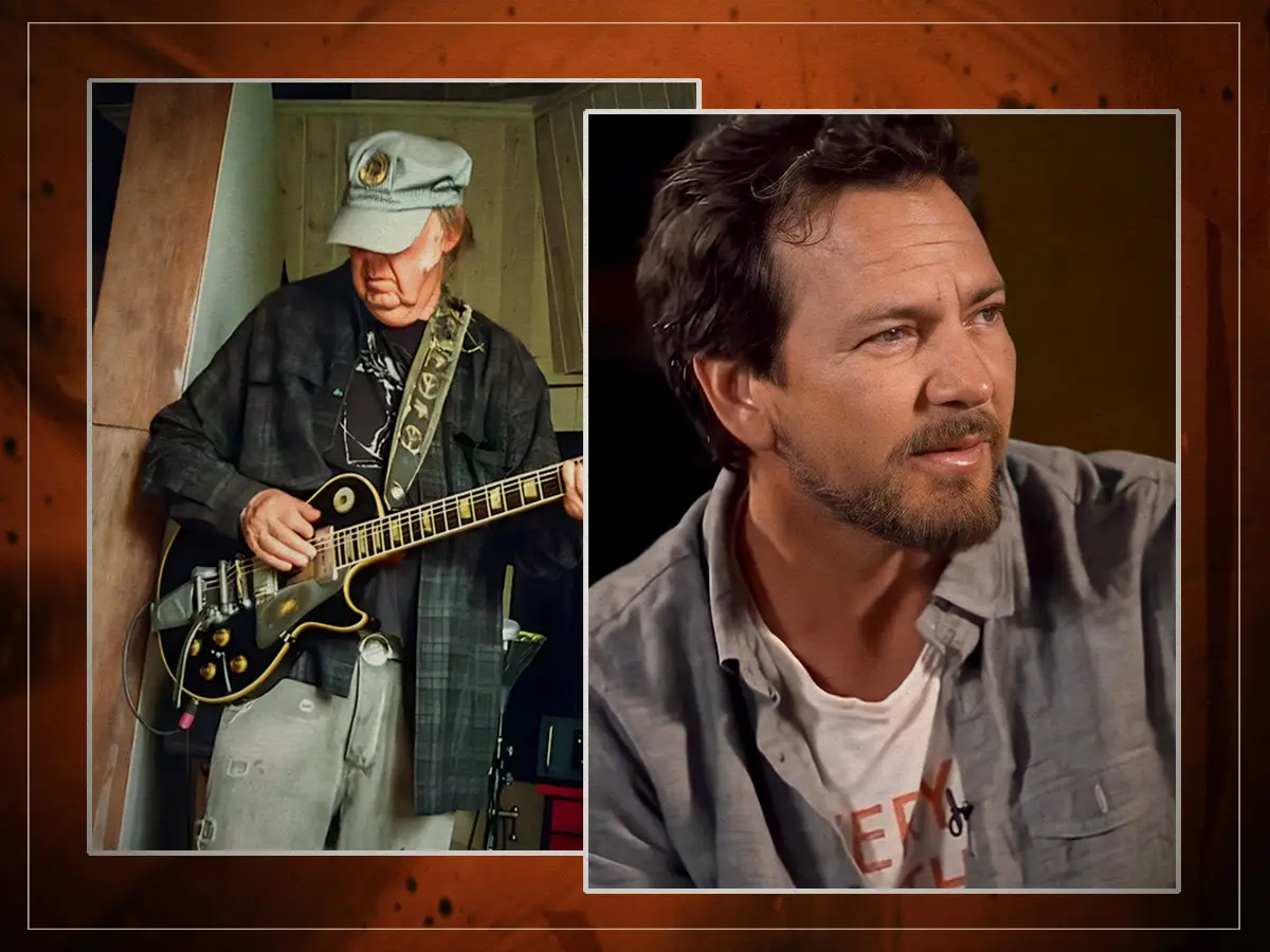 O conselho importante que ele deu a Neil Young Eddie Vedder