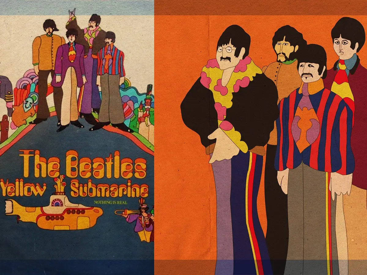 Como os Beatles escolheram a cor de seus u -boys amarelos?