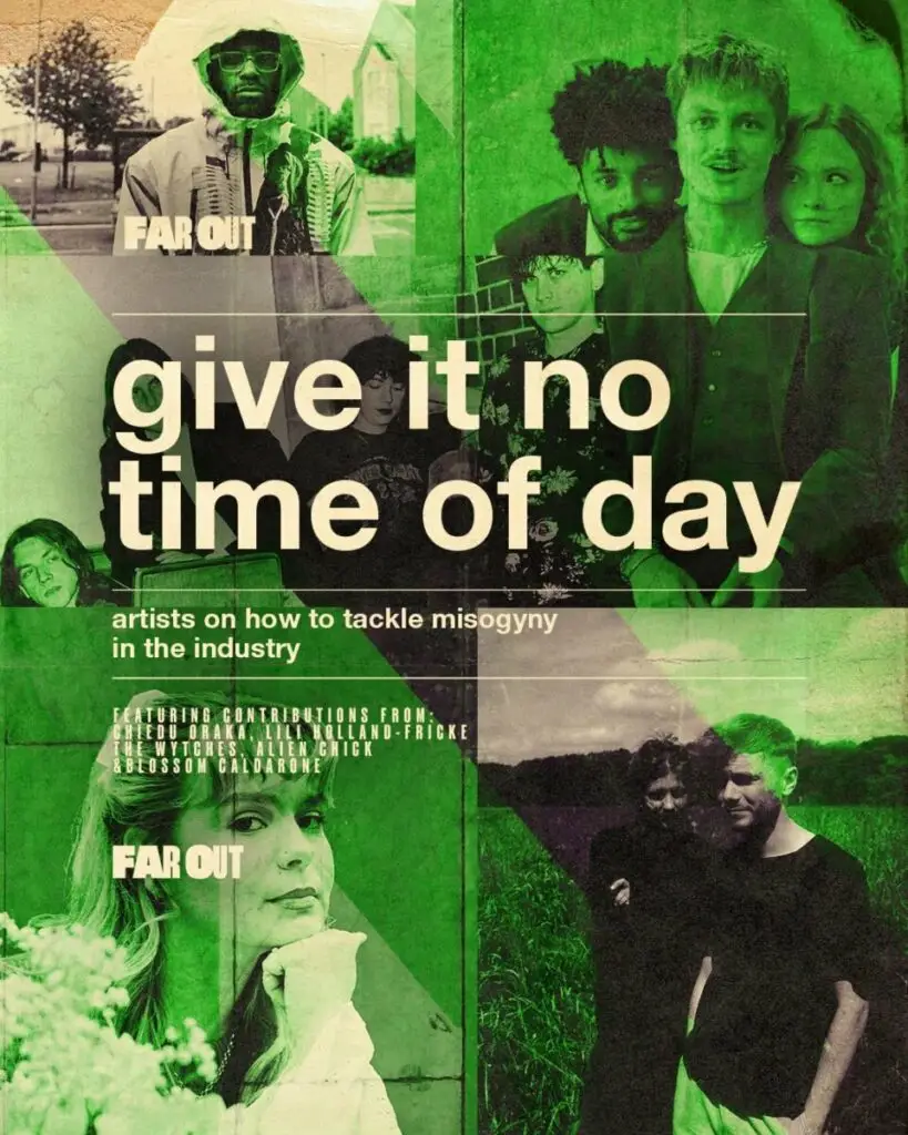 Não dê a eles tempo do dia: artistas como obter misoginisia na indústria