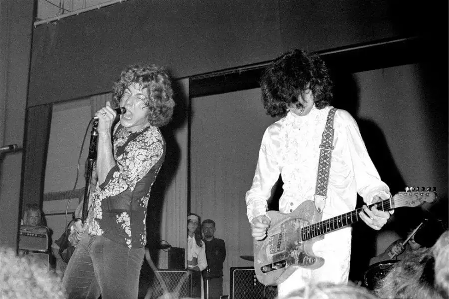 Fotografias raras do primeiro concerto do Led Zeppelin