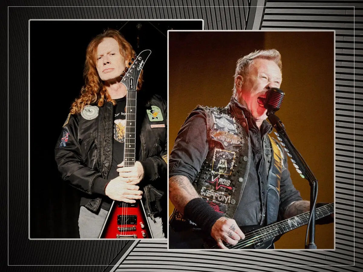 Cuando Dave Mustaine y James Hetfield llegaron a los golpes: incluso era más tonto golpearlo