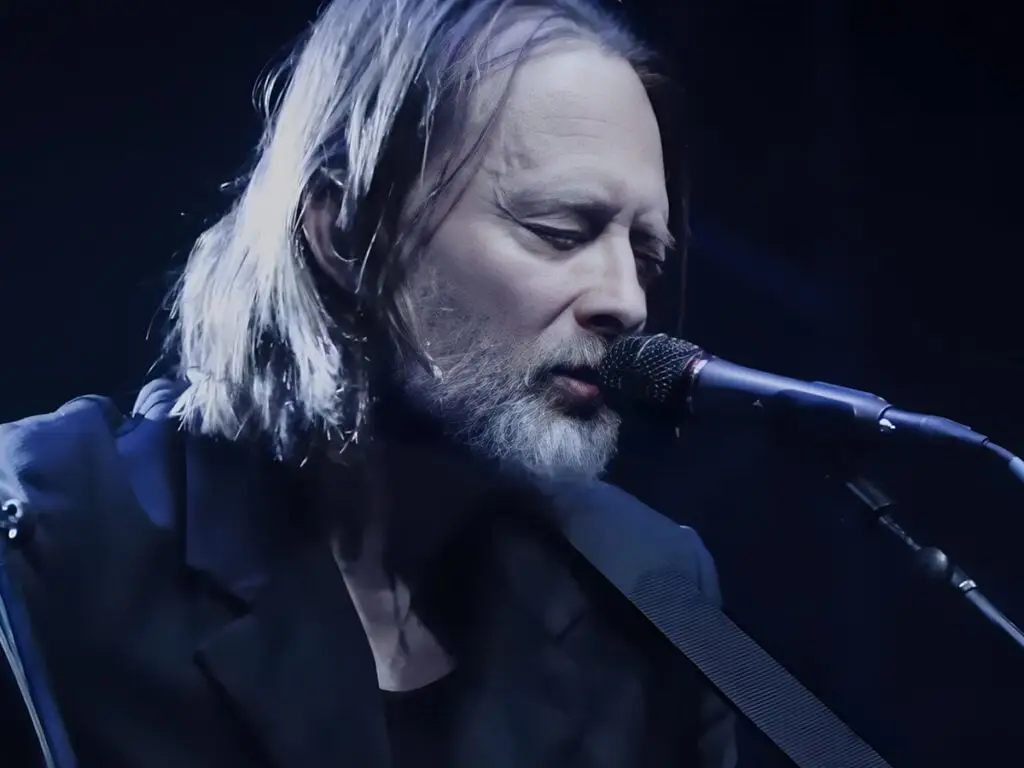 A música da cabeça que fala sobre Thom Yorke von Radiohead pode ser sem vida