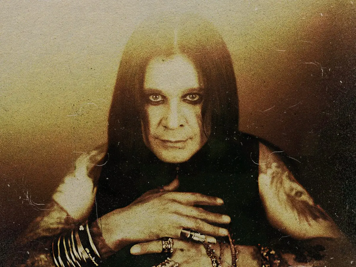 Os dois melhores cantores de todos os tempos, então Ozzy Osbourne