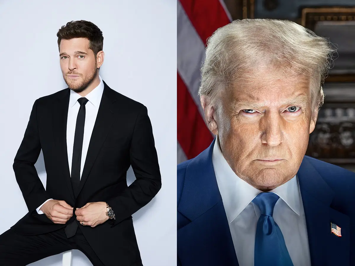 Michael Bublé condena o plano canadense de Donald Trump: não somos oferecidos para venda
