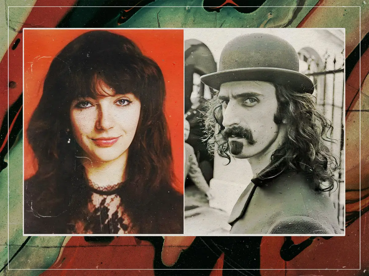 Cómo miró Kate Bush para emular a Frank Zappa