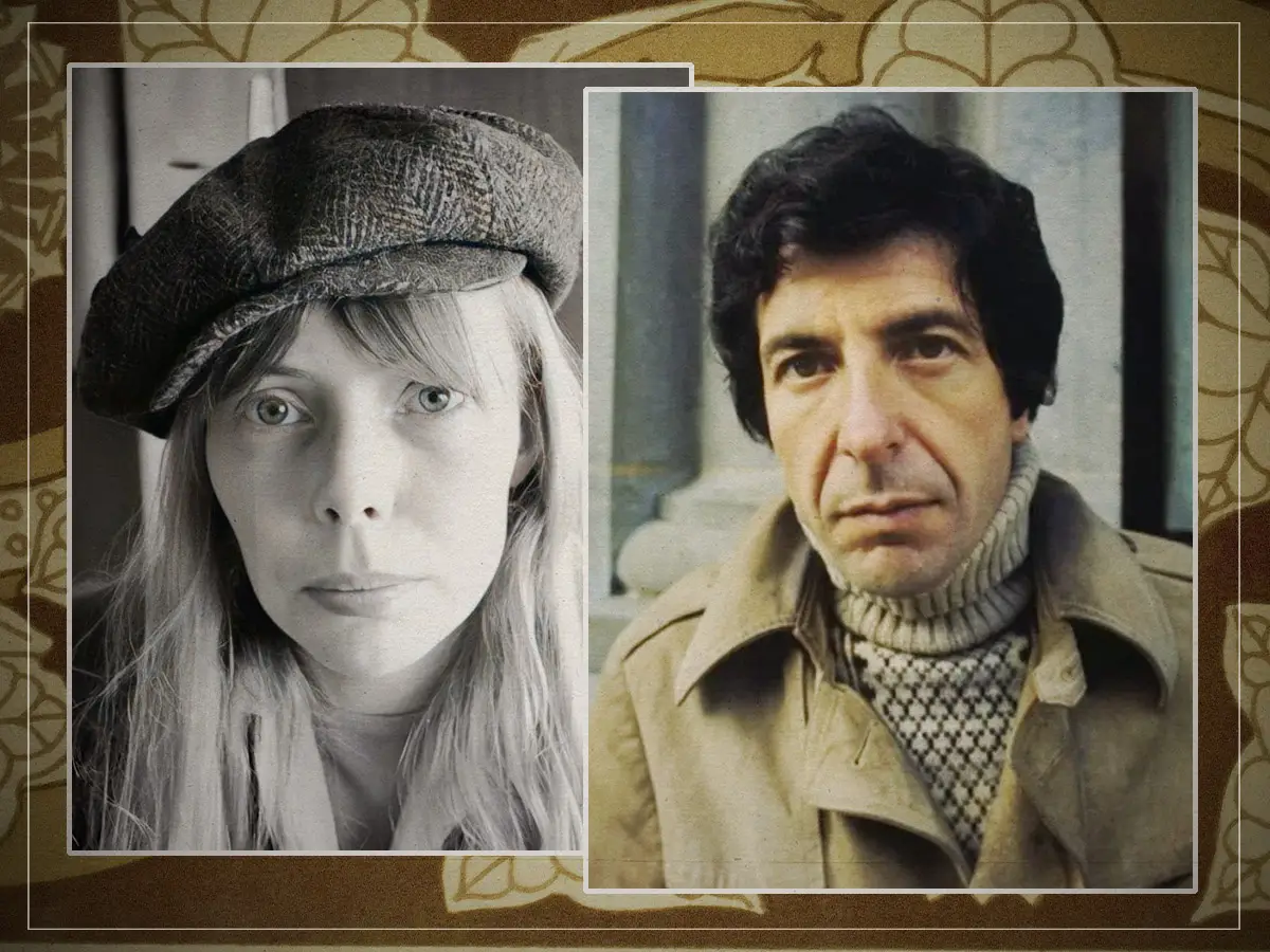 Quando Leonard Cohen e Joni Mitchell discutiram o plágio: no jogo, certo?