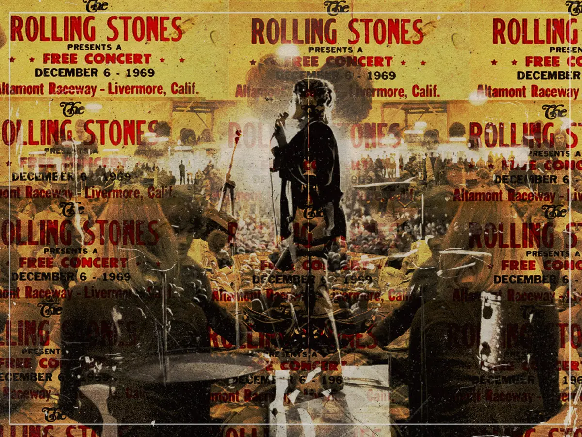Quatro crianças nasceram realmente no notório concerto livre dos rolling Stones Altamont?