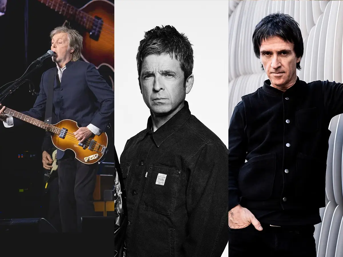Guitarras de Paul McCartney, Noel Gallagher y Johnny Marr juego para la nueva exposición de Londres