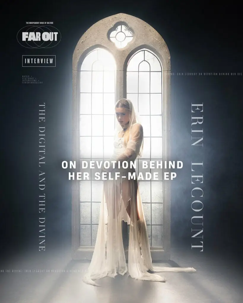 The Digital and the Divine: Erin Lecount en la devoción detrás de su EP hecho a sí mismo