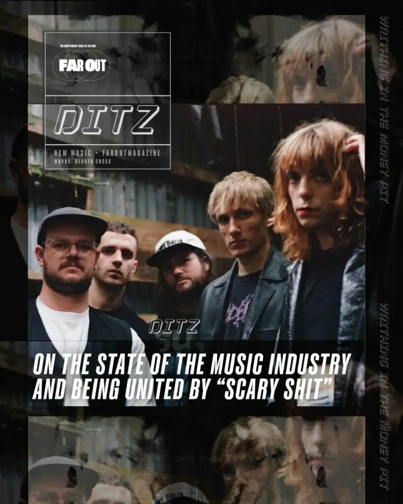 Retorcerse en el pozo de dinero: Ditz en el estado de la industria de la música y estar unido por una mierda aterradora