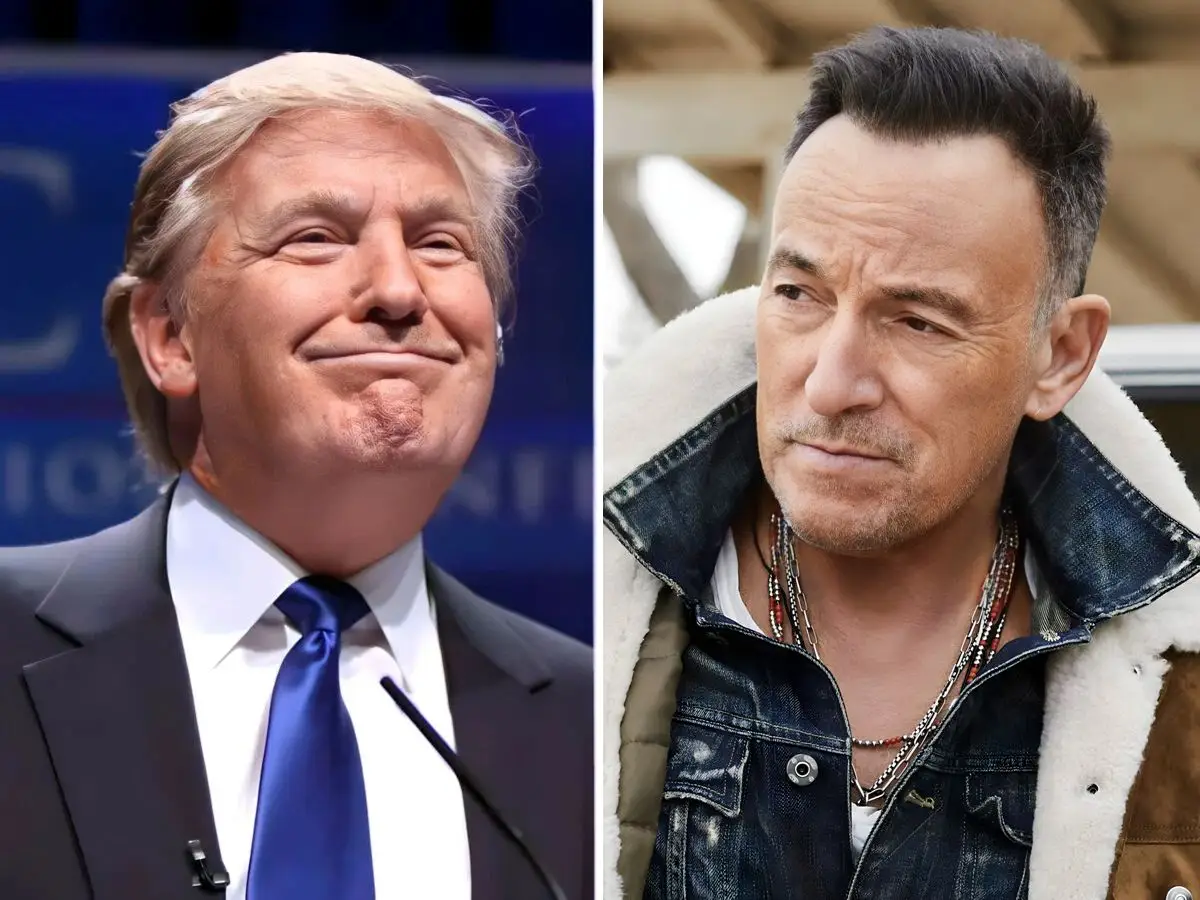 Bruce Springsteen conhece Donald Trump novamente, apesar das ameaças do presidente