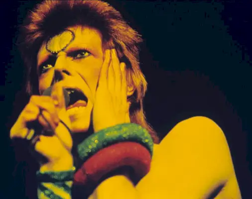 David Bowie dans le rôle de Ziggy Stardust