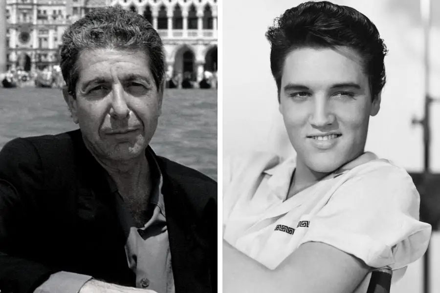 Ouça a rara capa de Leonard Cohen, da música de Elvis Presley. Eu não posso ajudá -lo