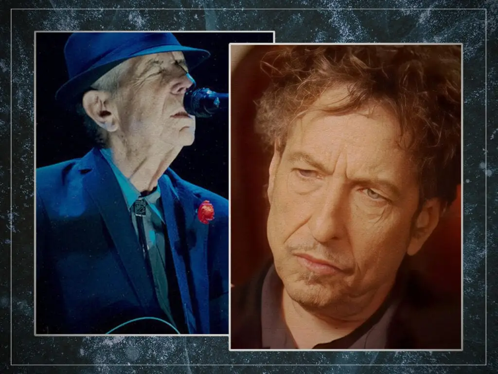 Leonard Cohen era um editor melhor do que Bob Dylan?