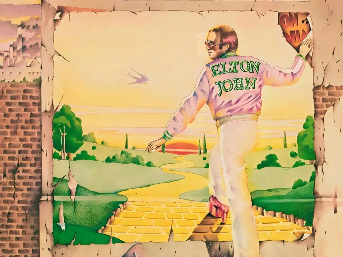 O carro grande na noite de sábado para lutar: a música de Elton John, que é secretamente punk