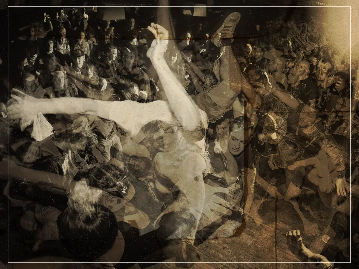 Quem inventou o moshing?