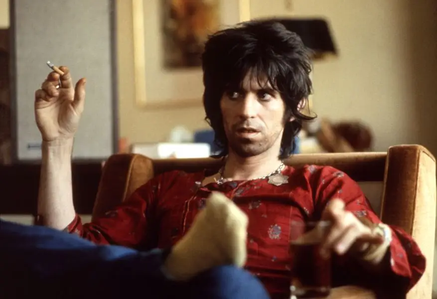 La historia del pincel más espectacular de Keith Richards con la muerte